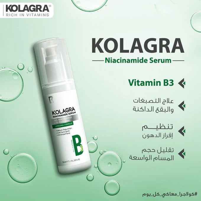 Kolagra Niacinamide 10% Serum Vitamin B3