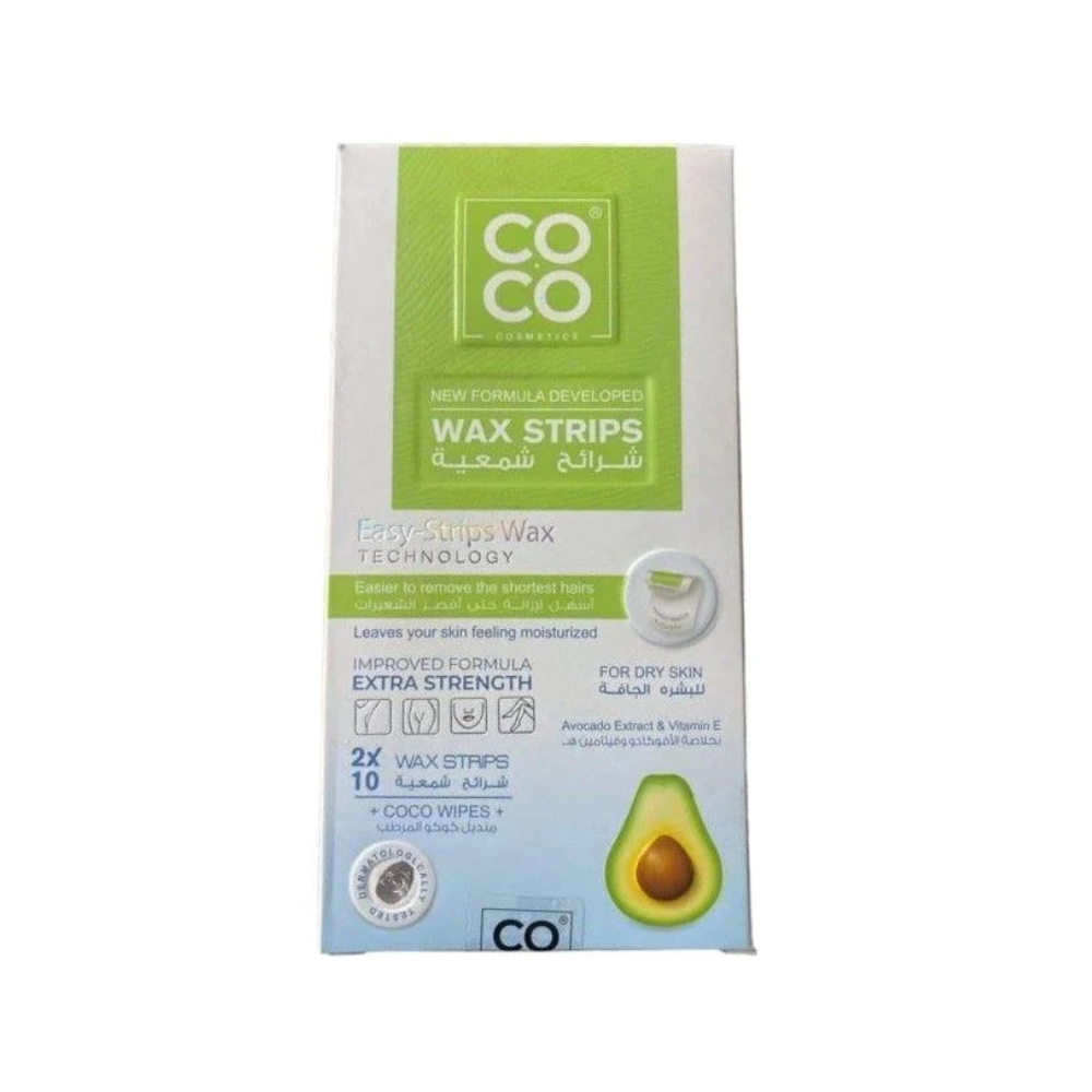 Coco Wax Strips for Dry Skin