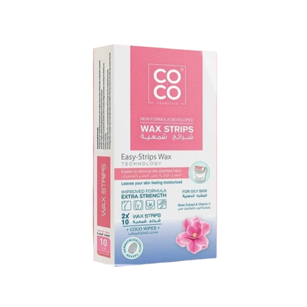 Coco Wax Strips for Oily Skin