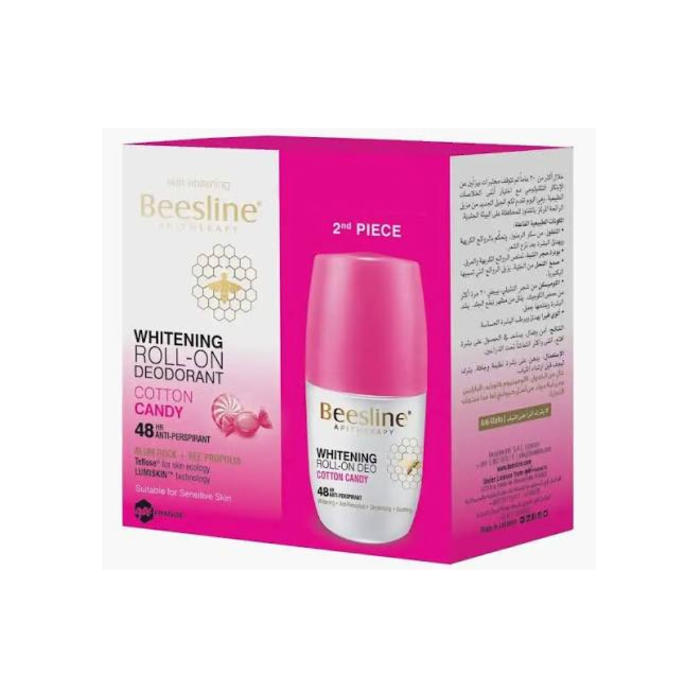 Beesline Whitening Roll-On Deo Cotton Candy 50 ml