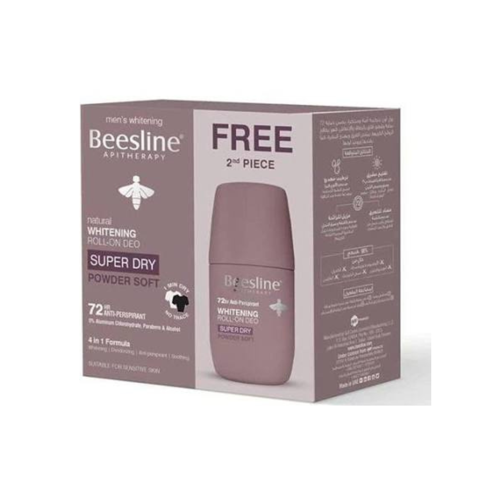 Beesline Whitening Roll-On Deo Powder Soft 50 ml 1+1