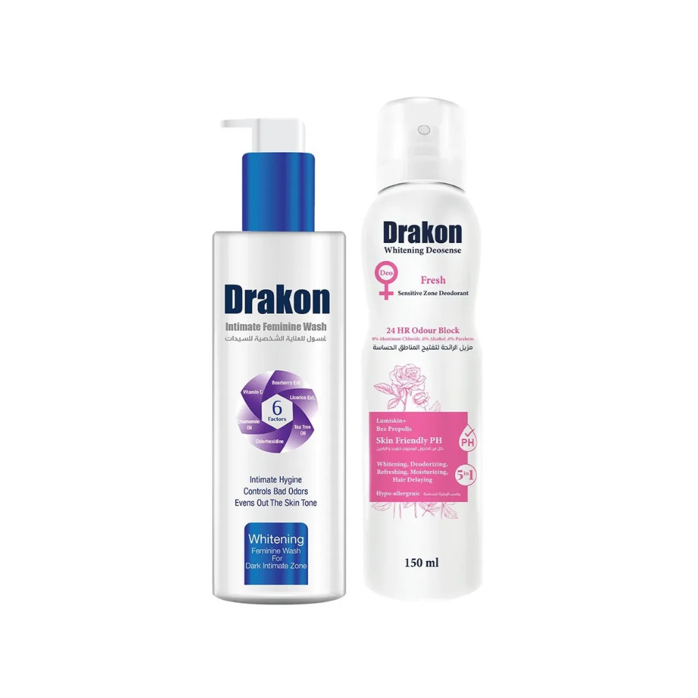 Drakon Intimate Wash + Deosense Fresh Spray