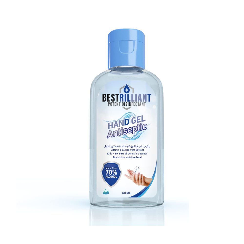 BESTRILLIANT HAND GEL ANTISEPTIC 60ml