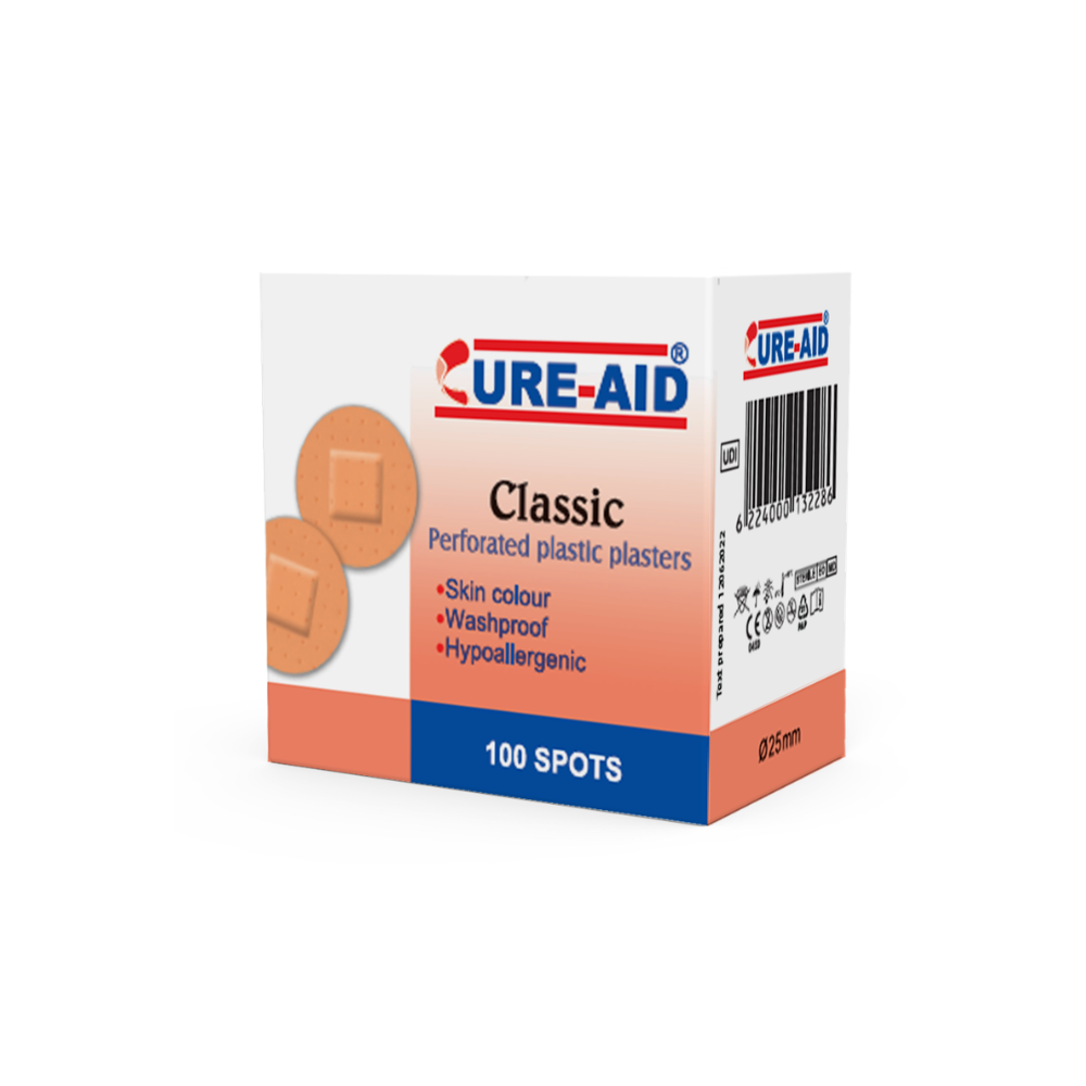 Pharmaplast Cure-Aid Round Plasters 500 pcs