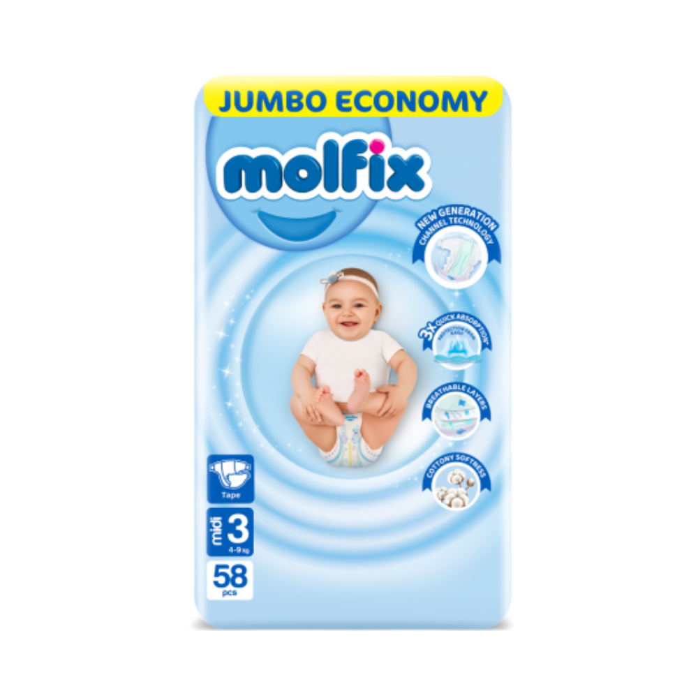 MOLFIX 3 (4-9KG) 58PCS