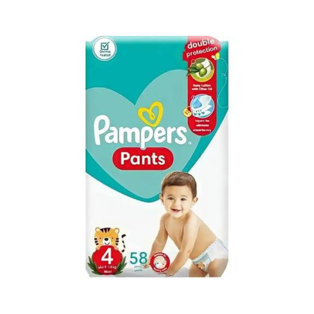 Pampers PANTS 4 58PCS
