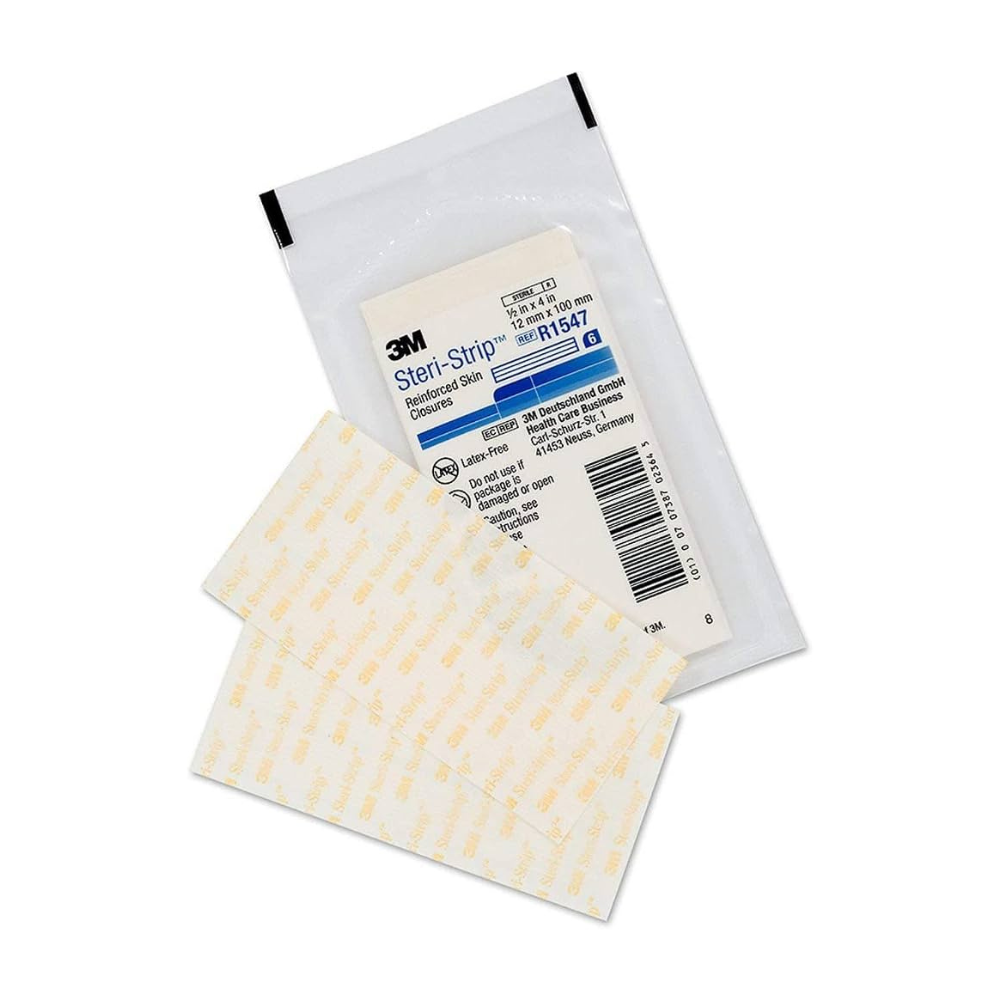 3M Steri-Strip Reinforced Adhesive Skin Closures R1547 – 12 mm × 100 mm