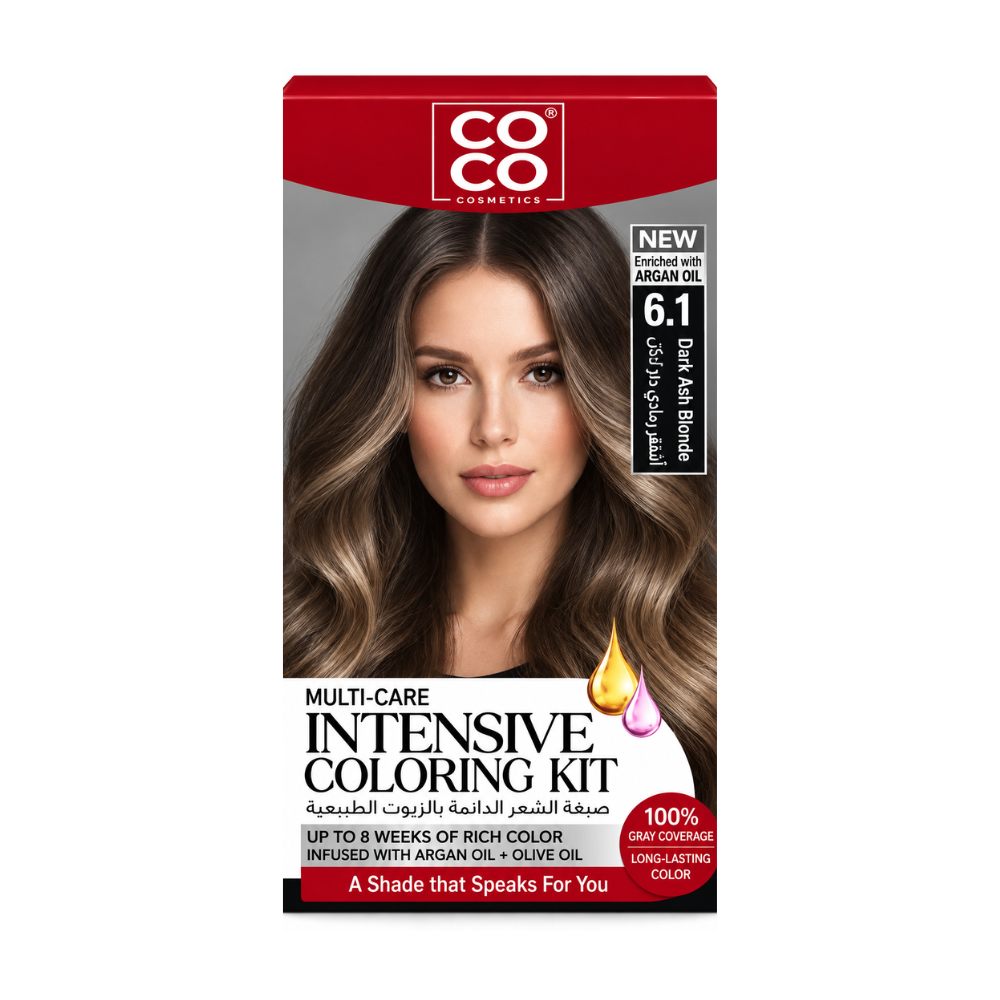 Coco Hair Color No. 6.1 Dark Ash Blonde