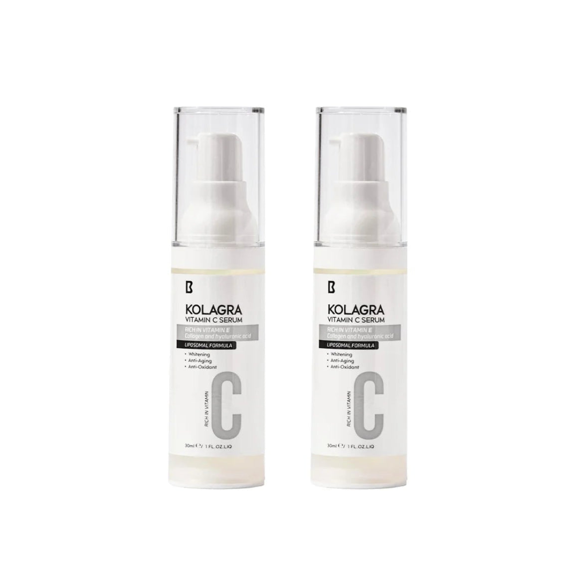 Kolagra Vitamin C Serum 10% 30 ml 1+1 Offer