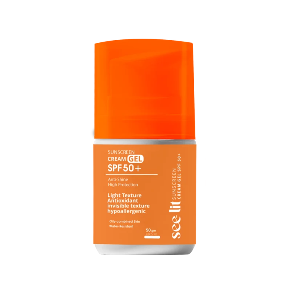 See-Lit Sun Screen Cream Gel SPF 50+ 50 gm