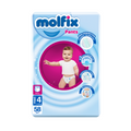 MOLFIX PANTS 4 (9-14 KG) 58PCS
