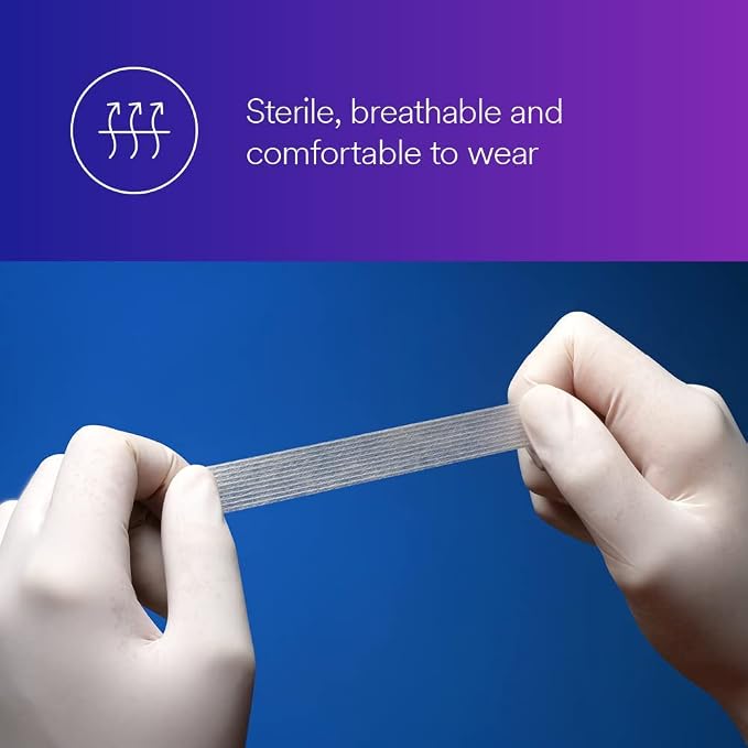 3M Steri-Strip Reinforced Adhesive Skin Closures R1547 – 12 mm × 100 mm