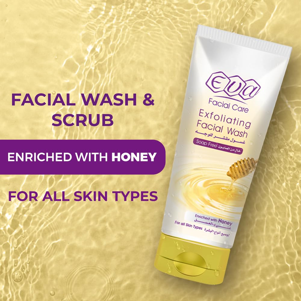 Eva Skin Care Facial Wash Rich with Honey 150 ml
