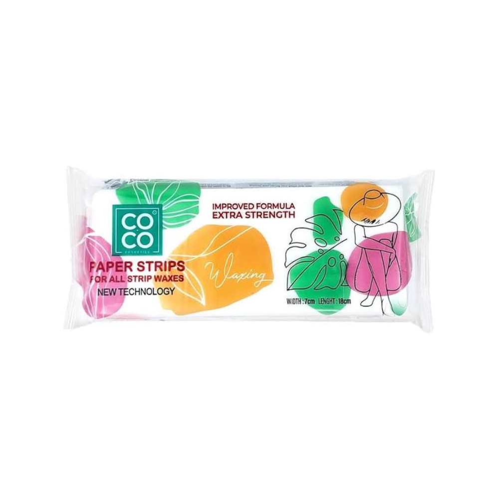 Coco Wax Strips 100 Pieces