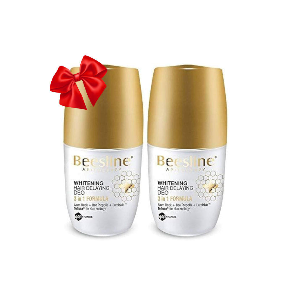 Beesline Whitening Roll-On Deo Hair Delaying 50 ml 1+1