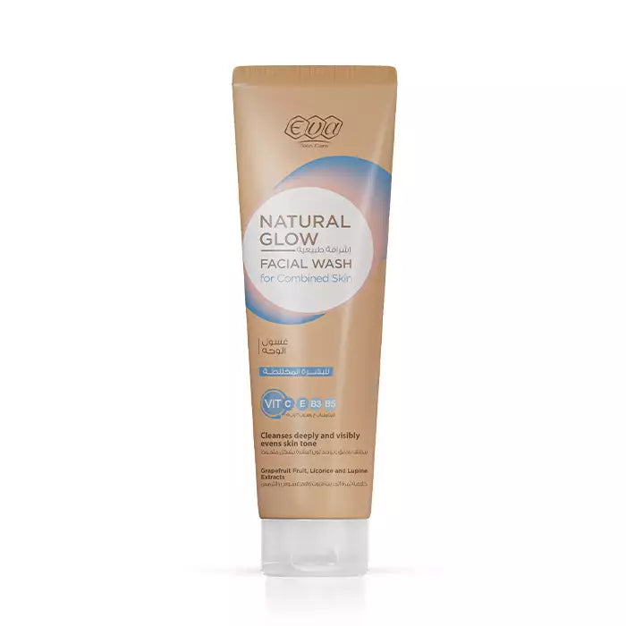 Eva Skin Care Natural Glow Facial Wash for Combination Skin 100 ml