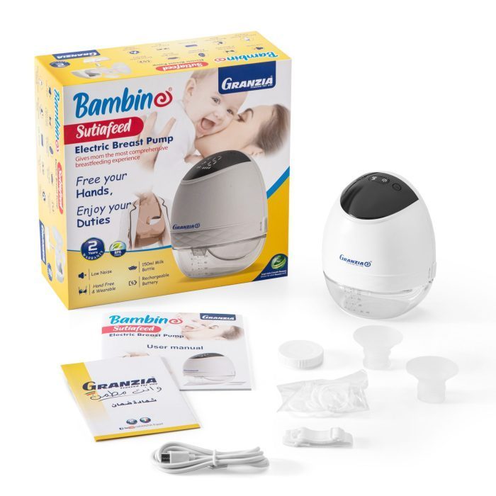 شفاط حليب رقمي قابل للارتداء Granzia SutiaFeed Wearable Digital Breast Pump