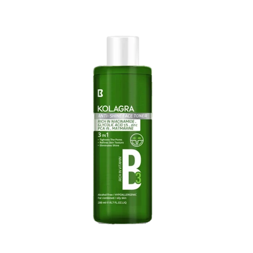 Kolagra Anti-Shine Face Toner