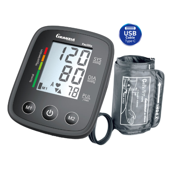 Granzia Facilita Digital Blood Pressure Monitor USB Type-C
