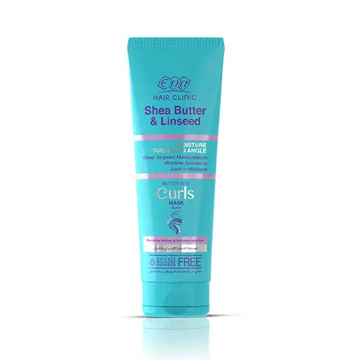 Eva Hair Clinic Curls Mask Shea Butter &amp; Linseed 200 g
