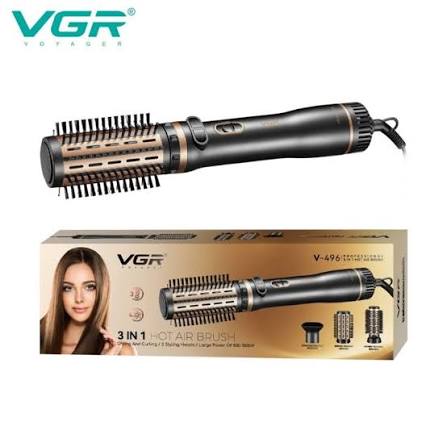 VGR V-496 3-in-1 Hot Air Brush