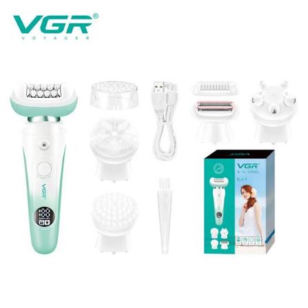 VGR V-750 Professional 5-in-1 Lady Epilator