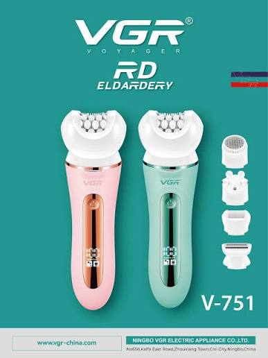 VGR V-751 Professional 5-in-1 Lady Care Set