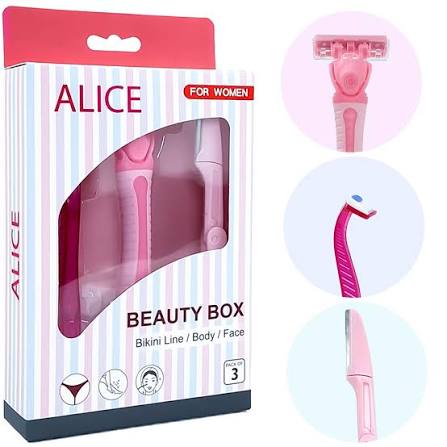 Alice Beauty Box 3 in 1 Women’s Razors