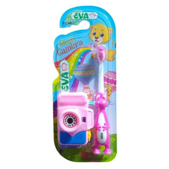 Eva Kids Toothbrush with Toy