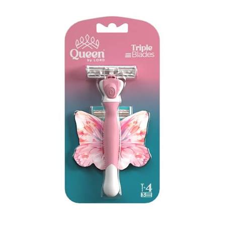 Queen Triple Plus Razors 5 Pieces