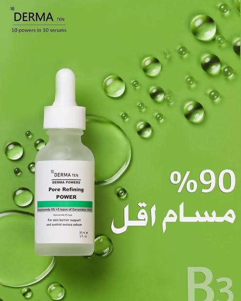Derma Ten Pore Refining Power Serum Niacinamide 5% 30 ml