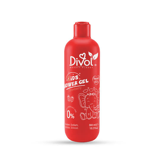 Divol Shower Gel Strawberry 300 ml