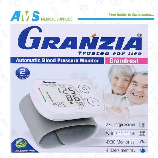 Grandrest Wrist Blood Pressure Monitor Granzia
